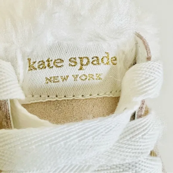 Keds x Kate Spade New York Sneaker/Mule Kickstart Fur Collar Glitter Suede