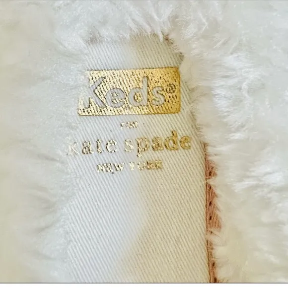 Keds x Kate Spade New York Sneaker/Mule Kickstart Fur Collar Glitter Suede