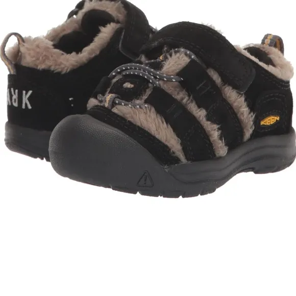 Keen Black and Brown Sneakers with Protective Toe Cap Slip on Outdoors