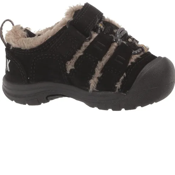 Keen Black and Brown Sneakers with Protective Toe Cap Slip on Outdoors