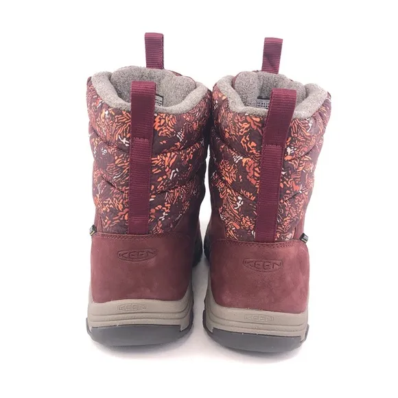 KEEN Greta Waterproof Leather Winter Boots 10