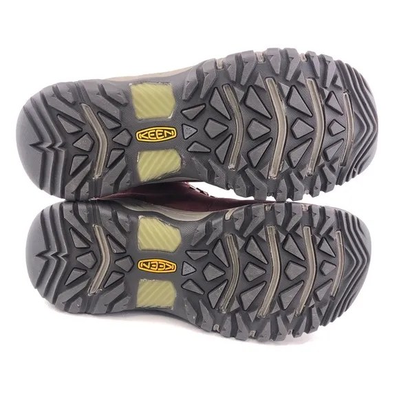 KEEN Greta Waterproof Leather Winter Boots 10
