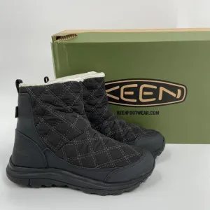 Keen Terradora II Wintry Pull On Boots Quilted Waterproof 200g Black Size 7