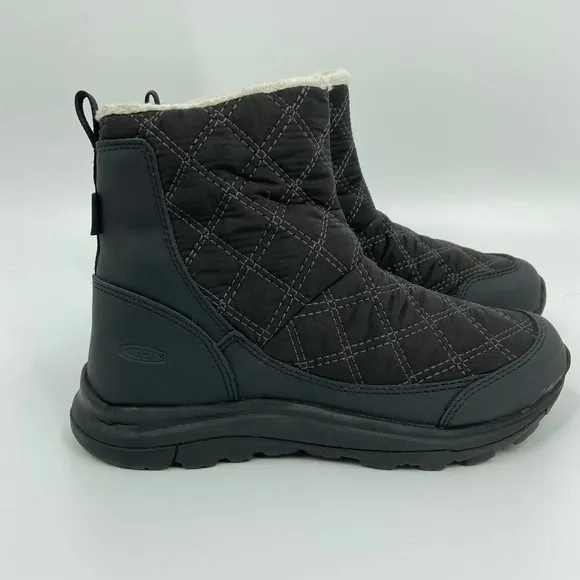 Keen Terradora II Wintry Pull On Boots Quilted Waterproof 200g Black Size 7