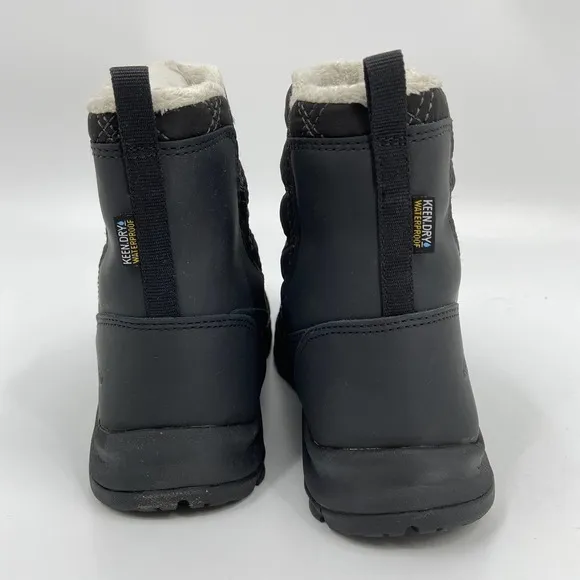 Keen Terradora II Wintry Pull On Boots Quilted Waterproof 200g Black Size 7