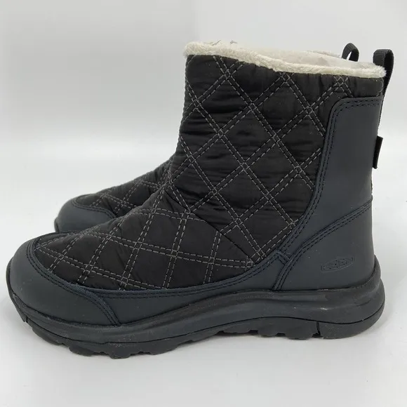 Keen Terradora II Wintry Pull On Boots Quilted Waterproof 200g Black Size 7