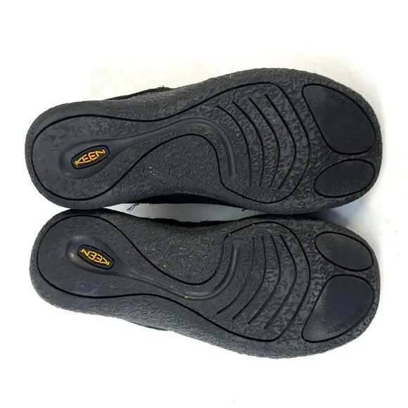 KEEN Womens Size 10 Howser II Black Quilted Slip On Chukka Boots 1023818
