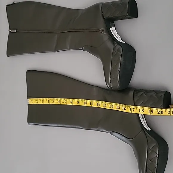 Kurt Geiger London Kensington Platform High Knee Boot Size 40 /US 9 $390