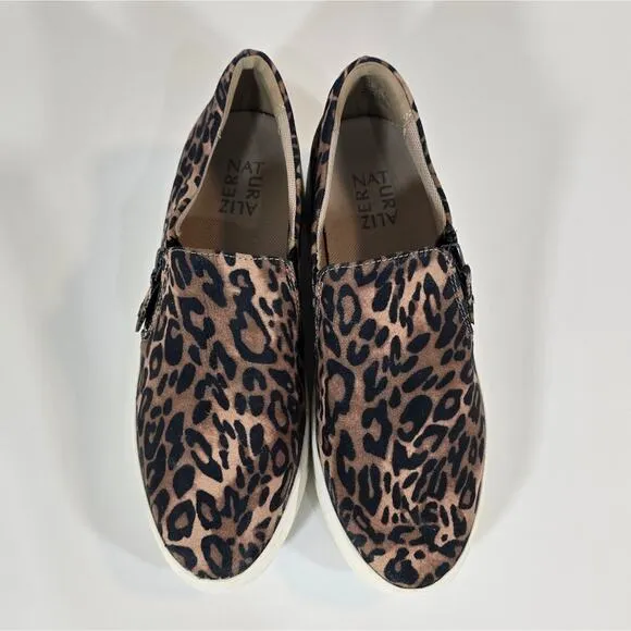 L Naturalizer Women Hawthorn Leopard Fashion Sneakers Size 7 Cheetah Platform