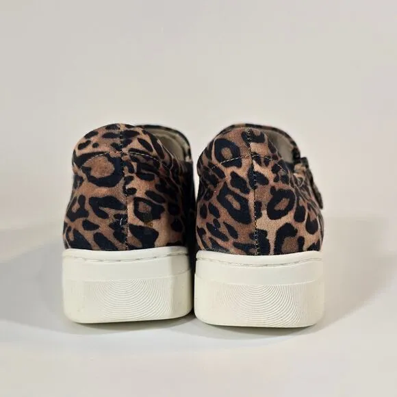 L Naturalizer Women Hawthorn Leopard Fashion Sneakers Size 7 Cheetah Platform