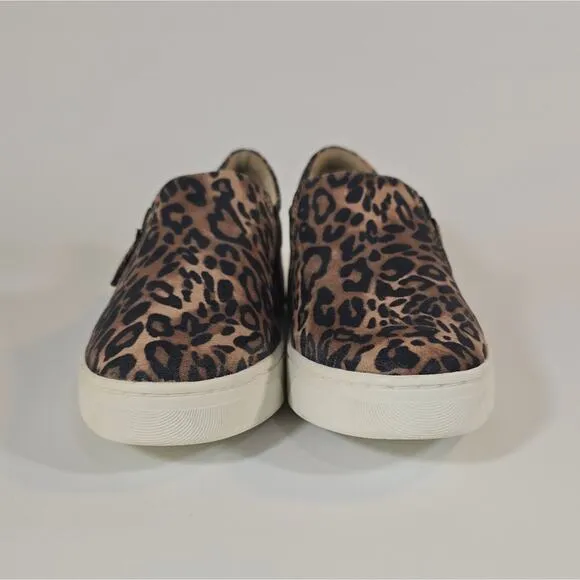 L Naturalizer Women Hawthorn Leopard Fashion Sneakers Size 7 Cheetah Platform