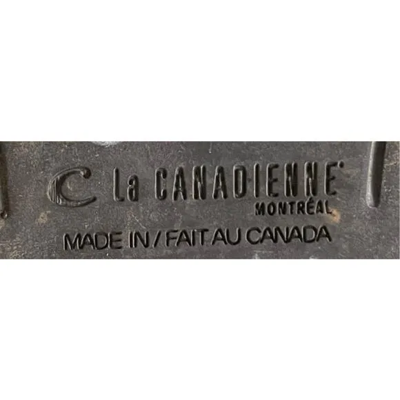 La Canadienne 10 Shearling Suede Boots | Vintage Pull-On, Buckle Detail, EUC