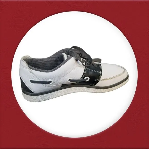 Lacoste Splitstep Leather Casual‎ Sneakers White Black Fashion Trainers Size 11