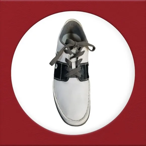 Lacoste Splitstep Leather Casual‎ Sneakers White Black Fashion Trainers Size 11