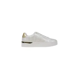 Liu Jo LowTop Glitter Sneakers Women White Lace Ups