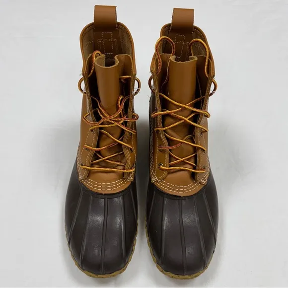 LL Bean Boots 8” Men’s 9 Item ID 175052 Weather Resistant Tan Brown Made in USA