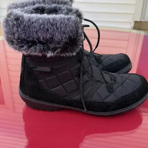 LL bean waterproof and insulation quilted boots
