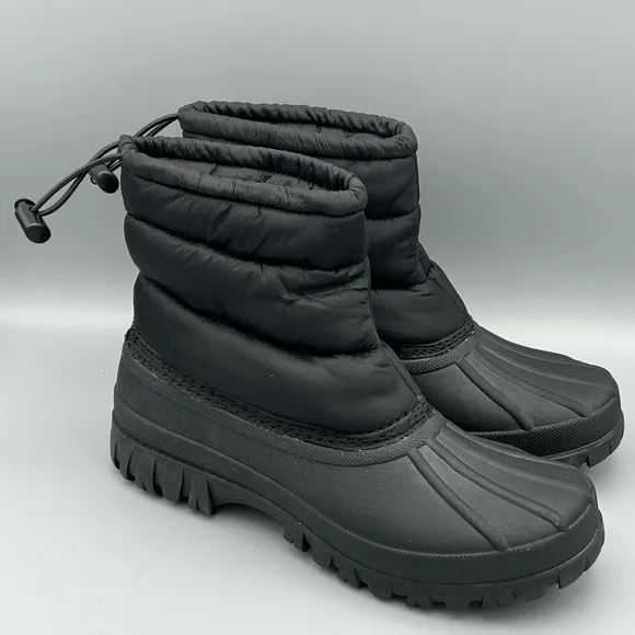 LOEFFLER RANDALLDuval leather-trimmed quilted shell and rubber ankle