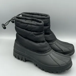 LOEFFLER RANDALLDuval leather-trimmed quilted shell and rubber ankle
