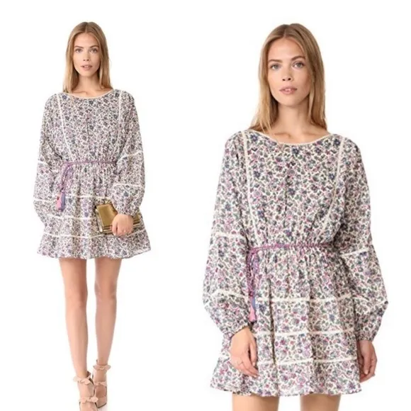 Loveshackfancy Floral Noelle Dress Size Small