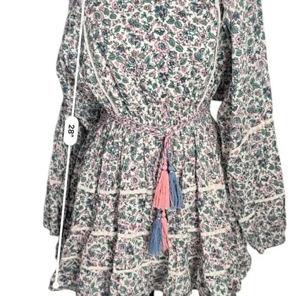 Loveshackfancy Floral Noelle Dress Size Small