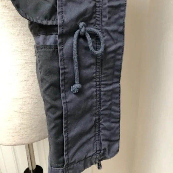 MADEWELL Gray Fleet Oversized Utility Jacket Small