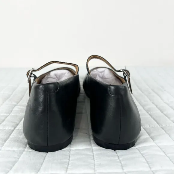 Madewell The Remy Mary Jane Flat in True Black Size 11