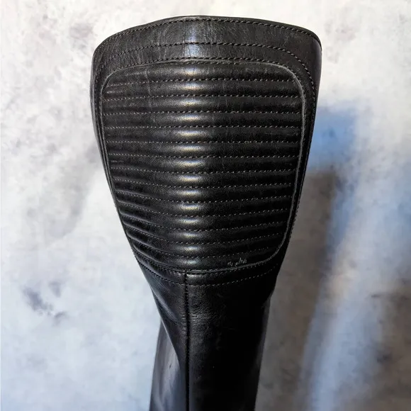 Marc by Marc Jacobs Leather Over The Knee Easy Rider Boot in Black, Size 37