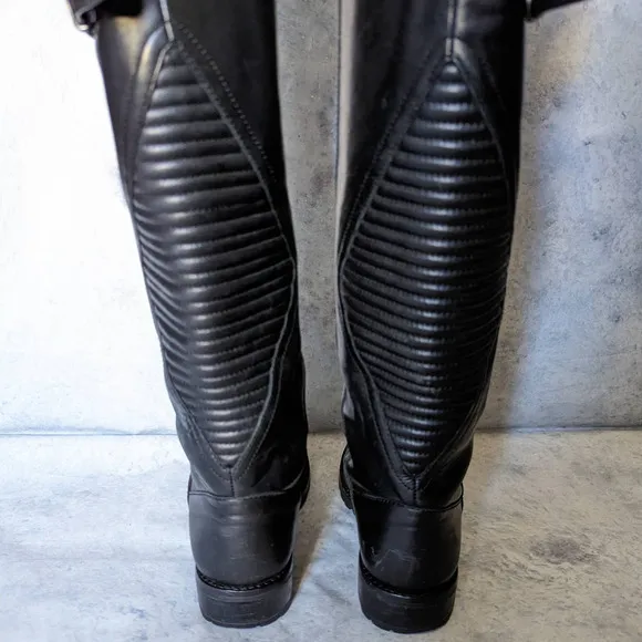 Marc by Marc Jacobs Leather Over The Knee Easy Rider Boot in Black, Size 37