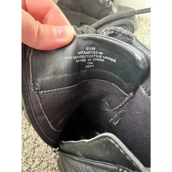 Marc Fisher Amita hiker‎ Black Boots