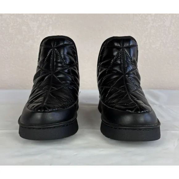 MARC FISHER BLACK KORI BOOTS BOOTIES WOMENS 6M QUILTED