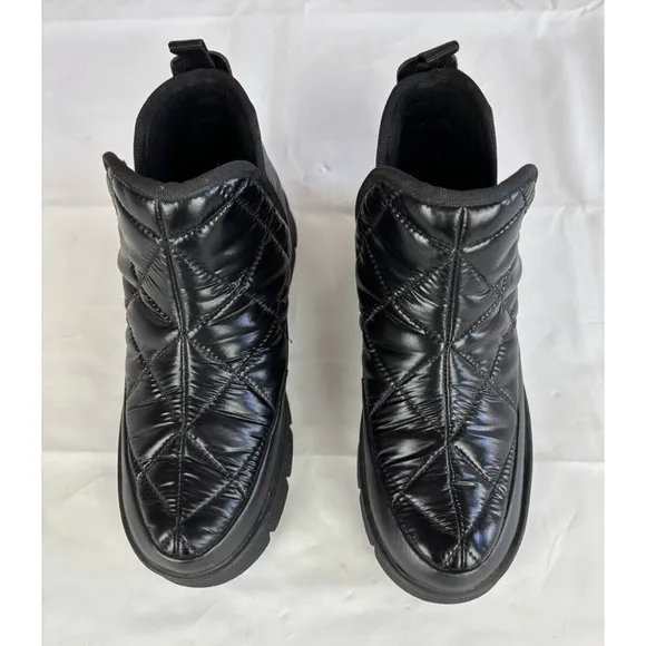MARC FISHER BLACK KORI BOOTS BOOTIES WOMENS 6M QUILTED