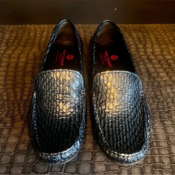 MARC JOSEPH NEW YORKAmsterdam, Jeans Croco Verni, size: 8 Color:Blue