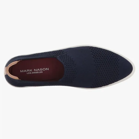 Mark Nason Los Angeles Women's Page Sneaker Navy Size 9.5