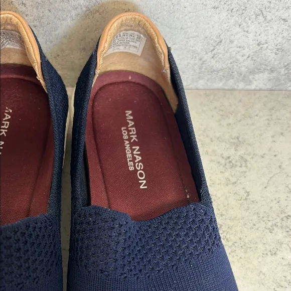 Mark Nason Los Angeles Women's Page Sneaker Navy Size 9.5