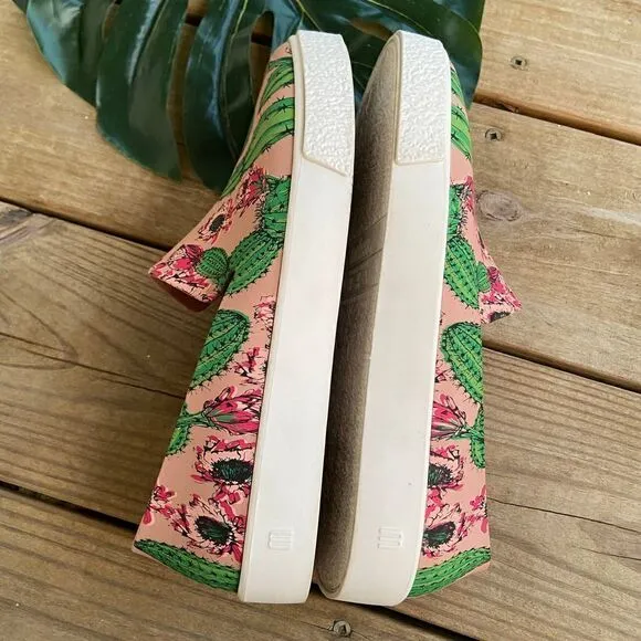 Melissa Ground III Slip On Sneakers Pink Cactus 8