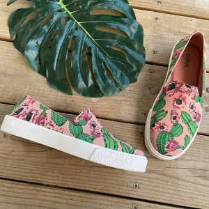 Melissa Ground III Slip On Sneakers Pink Cactus 8