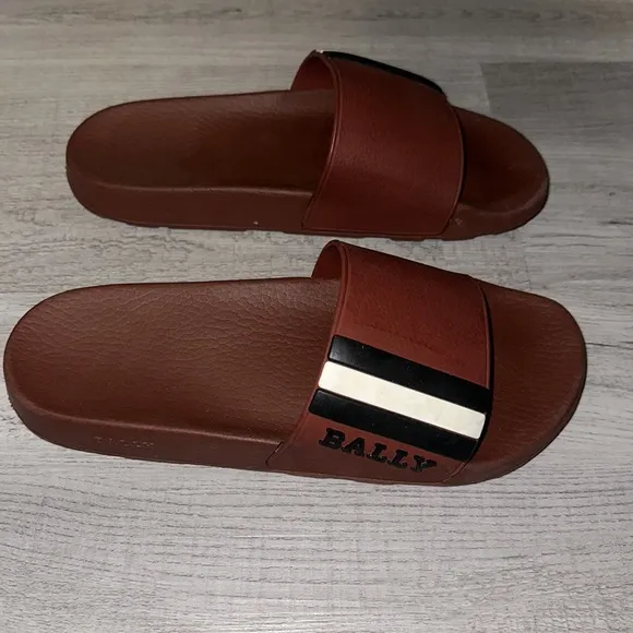 Men’s BALLY Saxor Rubber Slides