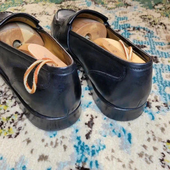 Men's Black Cole Haan Flex Comfort Leather Dresswear Loafers, Size 11N