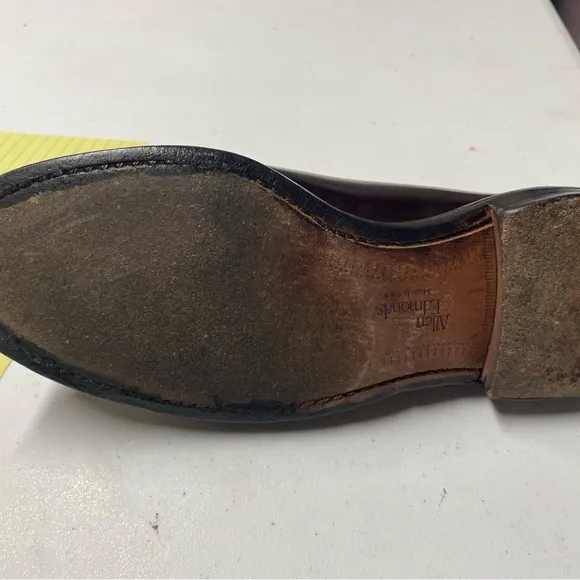 Men's Brown Tassel Loafers-Shell Cordovan