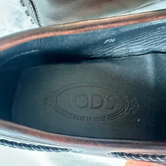 Men's Brown TOD’S Leather Loafers