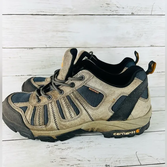 Mens Carhartt CMO3356 Lightweight Sz 13 Composite Toe Work Hiker Grey Shoes