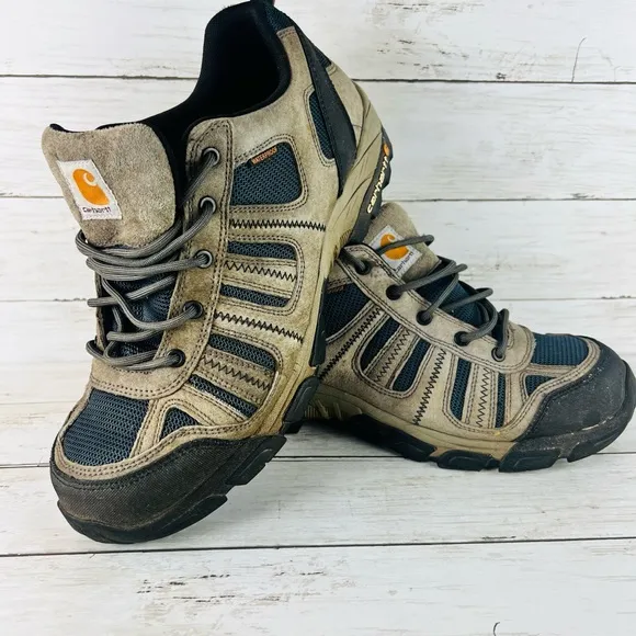 Mens Carhartt CMO3356 Lightweight Sz 13 Composite Toe Work Hiker Grey Shoes