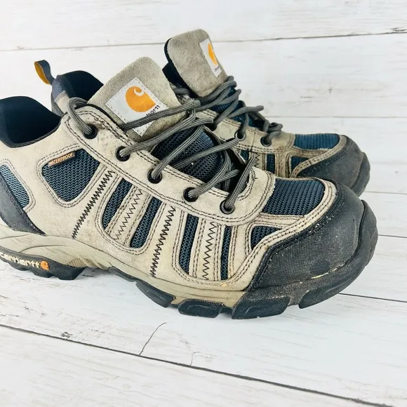 Mens Carhartt CMO3356 Lightweight Sz 13 Composite Toe Work Hiker Grey Shoes