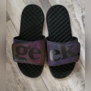 Men's FASHION GEEK Slides -size 12