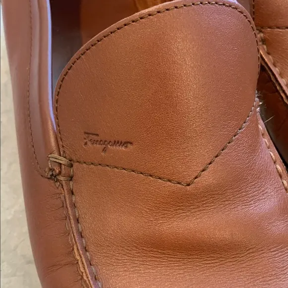 Men's Salvatore Ferragamo Leather Loafers