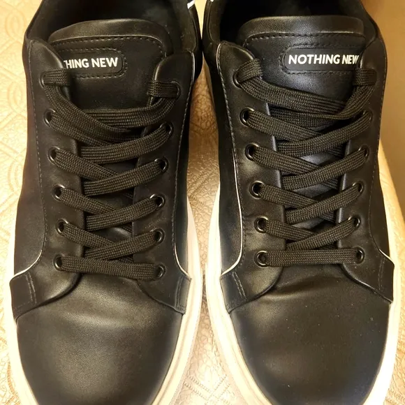 Mens Size 12 Nothing New Italian Leather Fashion Sneakers