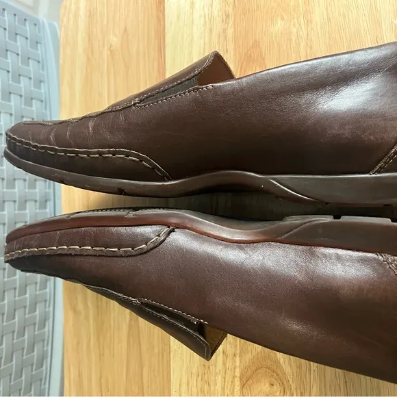 Mephisto Edlef Cool Air Leather Loafers Men's Size 10.5 Brown Soft