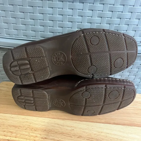 Mephisto Edlef Cool Air Leather Loafers Men's Size 10.5 Brown Soft