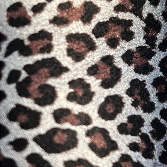 MEPHISTO leopard slides. Briefly worn inside. Size 41. US10. Cork sole